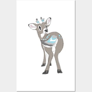 Demiboy Deer! Posters and Art